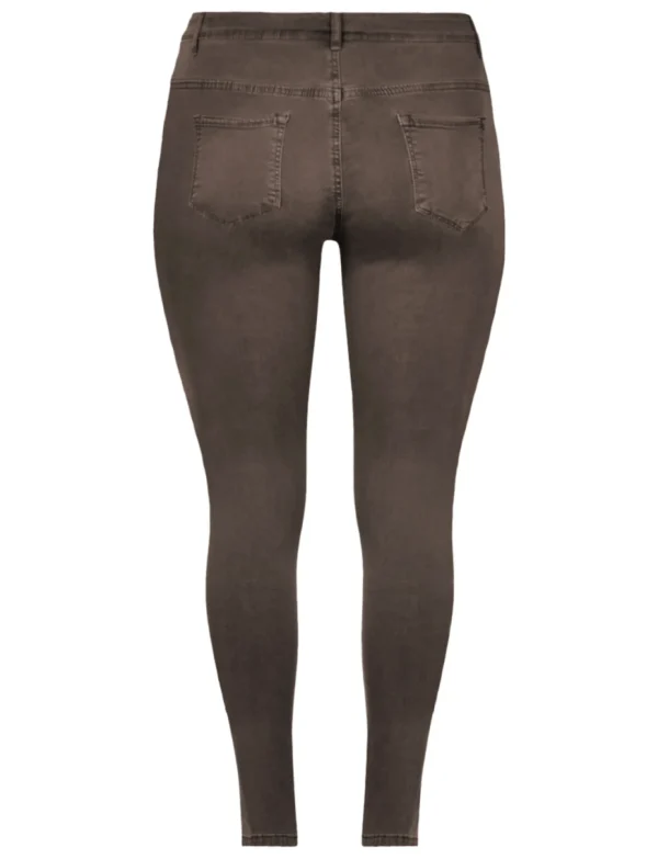 Goodies | Skinny jeans Q628 Bruin