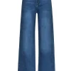 Goodies | Wide leg jeans DJ2517 Donkerblauw
