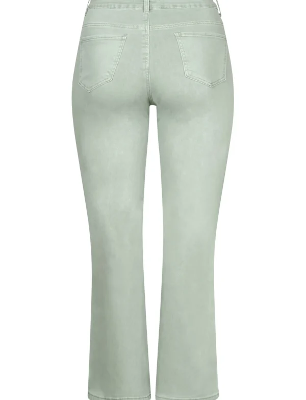 Goodies | Wide leg jeans DJ2497-98 Lichtgroen