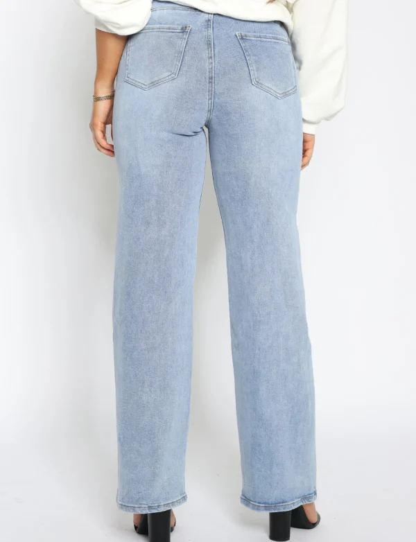 Goodies | Wide leg jeans DJ2600 Blauw