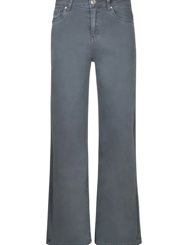 Goodies | Wide leg jeans DJ2497-98 Donkergrijs