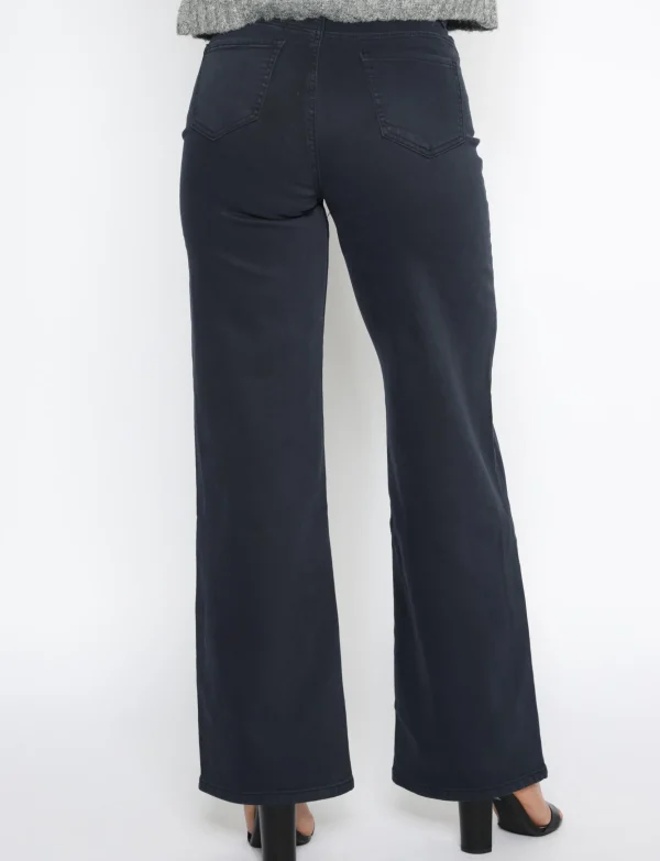 Goodies | Wide leg jeans DJ2497-98 Donkerblauw