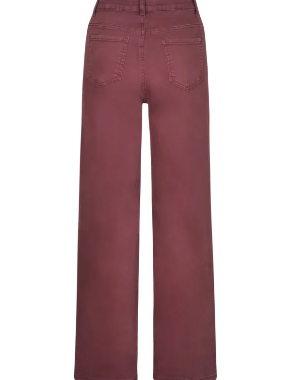 Goodies | Wide leg jeans DJ2405 Bordeaux