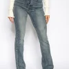 Hello Miss | Flared jeans HM6636-7 Blauw