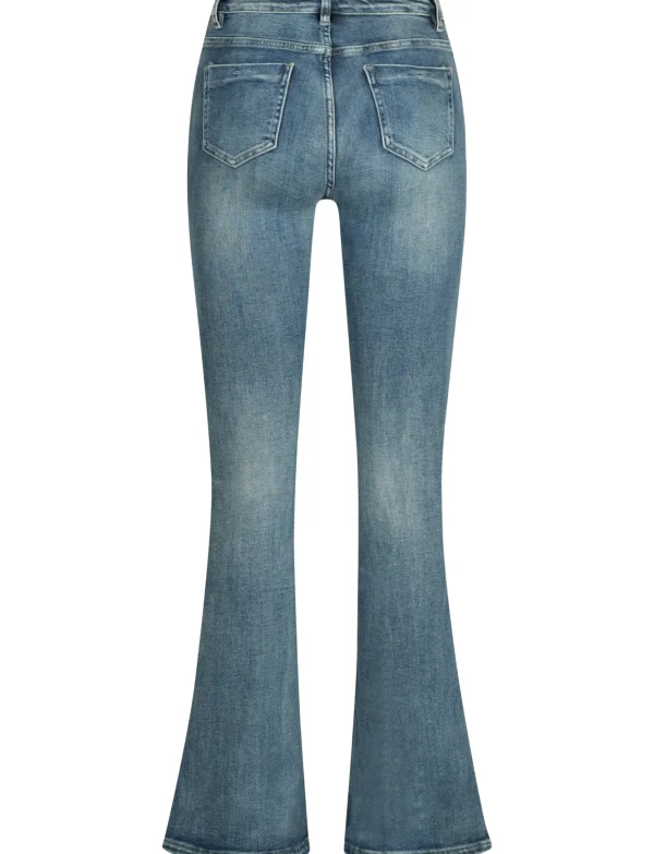 Hello Miss | Flared jeans HM6636-7 Blauw