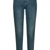 Hello Miss | Mom jeans HM6653-1 Donkerblauw