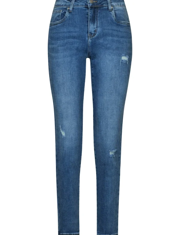 Hello Miss | Mom jeans HM5297 Blauw