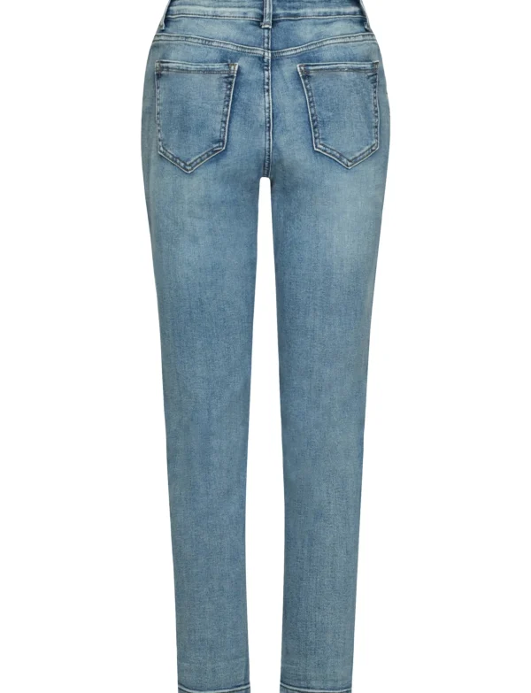 Hello Miss | Mom jeans HM5278 Blauw