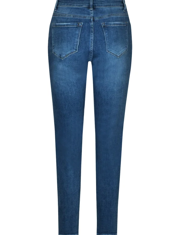 Hello Miss | Mom jeans HM5302 Donkerblauw