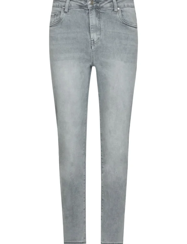 Hello Miss | Mom jeans HM306-6 Grijs