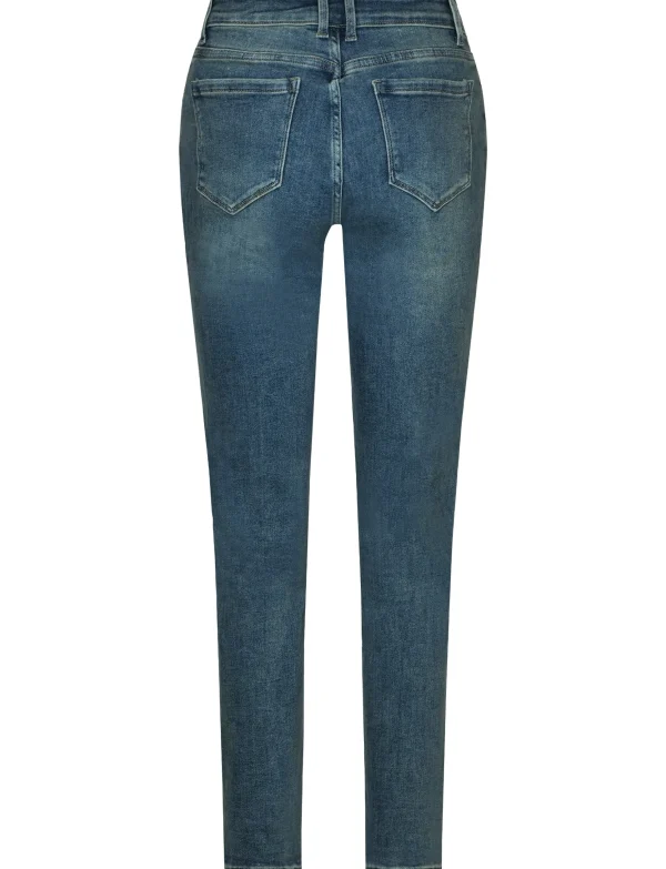 Hello Miss | Mom jeans HM5294-3 Donkerblauw