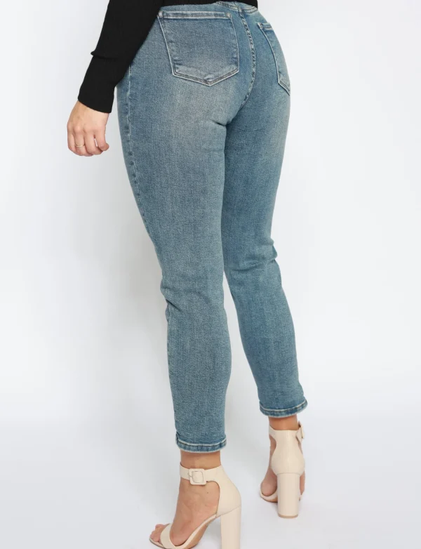 Hello Miss | Regular jeans HM303-2 Blauw