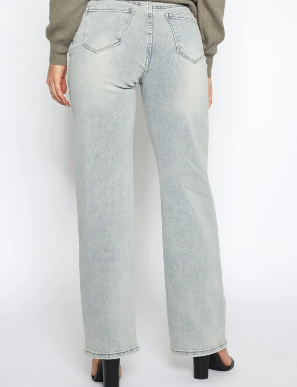 Hello Miss | Regular jeans HM5324-2 Blauw