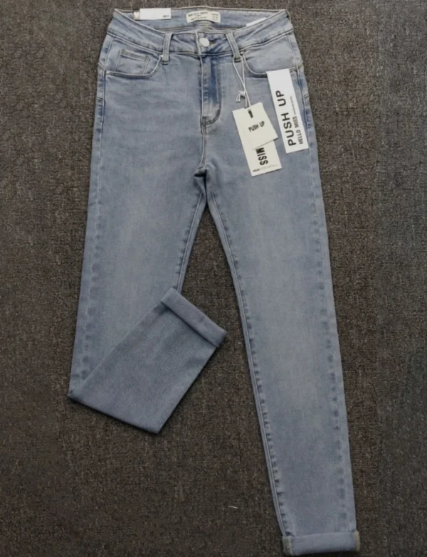 Hello Miss | Skinny jeans HM5321-1 Blauw