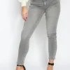 Hello Miss | Skinny jeans HM5321-3 Grijs