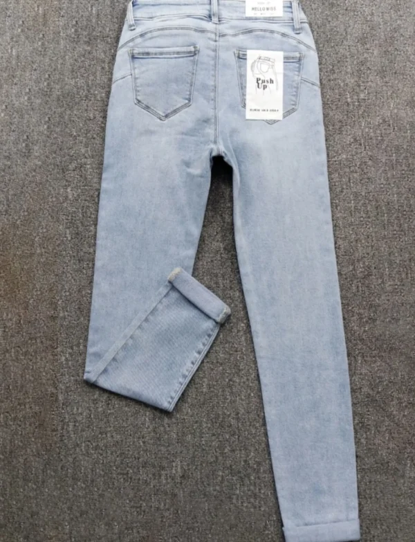 Hello Miss | Skinny jeans HM5321-2 Blauw