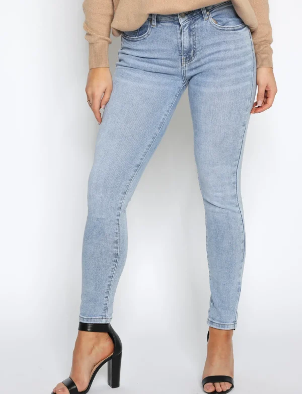 Hello Miss | Skinny jeans HM5317-1 Blauw