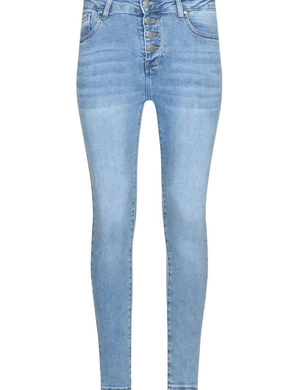 Hello Miss | Skinny jeans HM5320-1 Lichtblauw