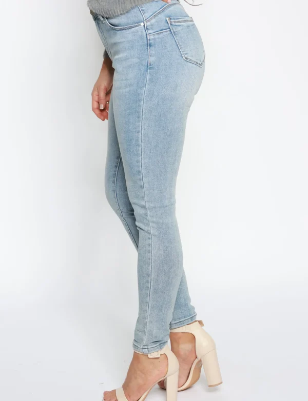 Hello Miss | Skinny jeans HM5322-3 Blauw