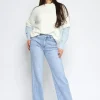 Hello Miss | Wide leg jeans, Super stretch Hilly-3 Blauw