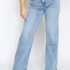 Hello Miss | Wide leg jeans HM5288 Blauw