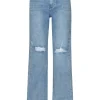 Hello Miss | Wide leg jeans HM6646-1 Blauw