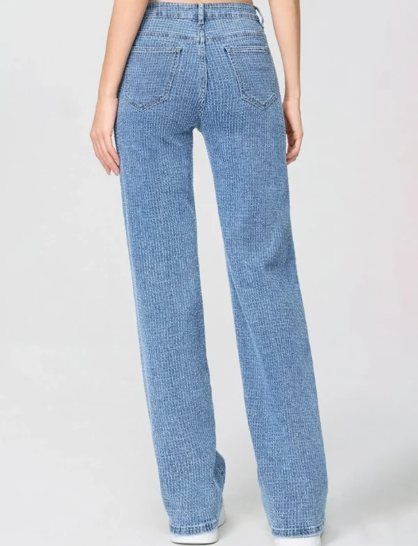 Hello Miss | Wide leg jeans H865 Blauw