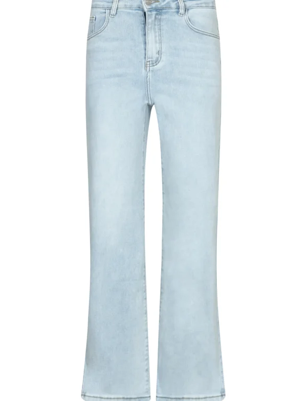 Hello Miss | Wide leg jeans H876-14 Lichtblauw