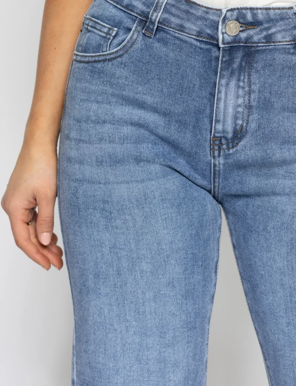 Hello Miss | Wide leg jeans Zoe Blauw