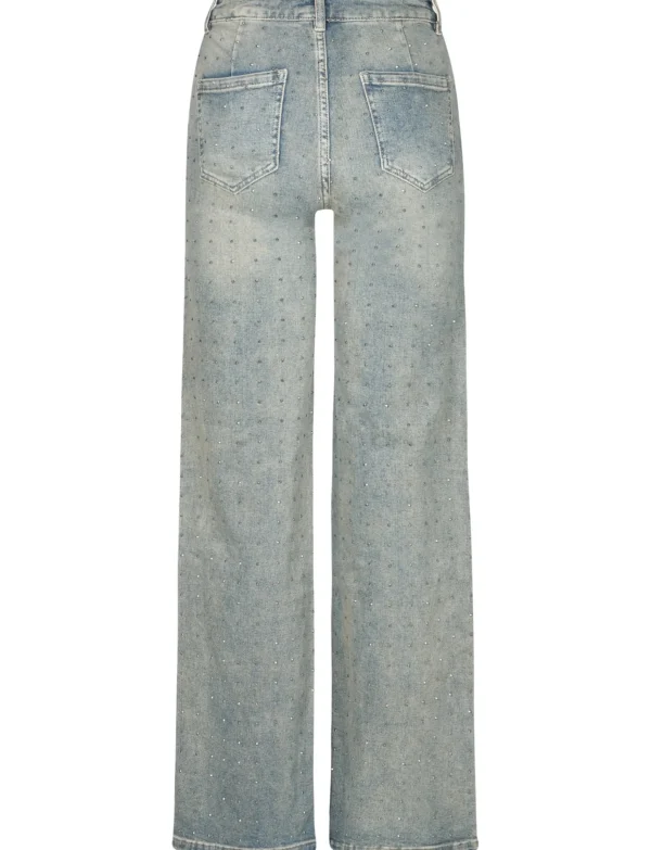 Hello Miss | Wide leg jeans HM6721-2 Blauw