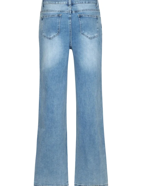 Hello Miss | Wide leg jeans HM5293-2 Blauw