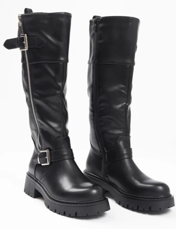 Hoge boot Genara Zwart