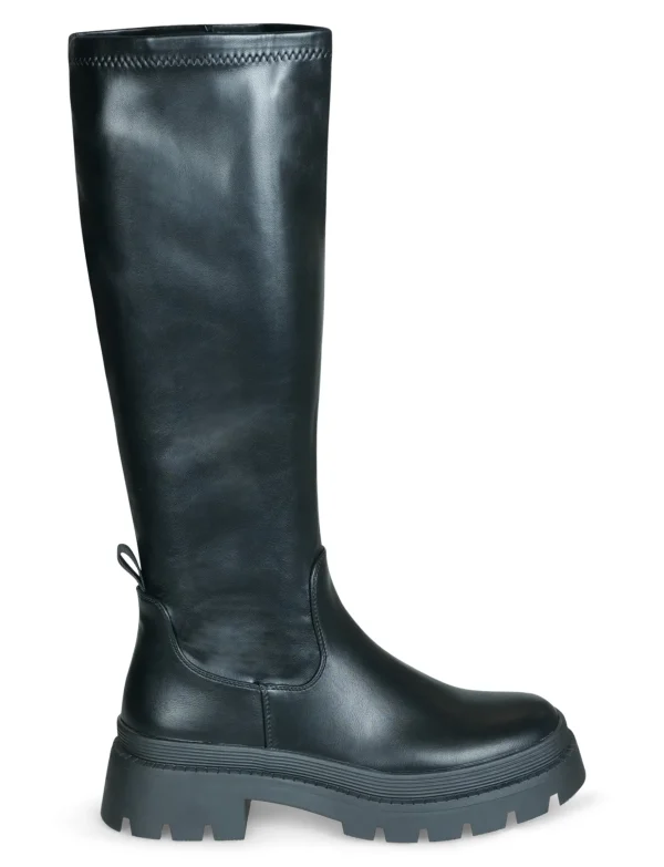 Hoge boot Jutta Zwart