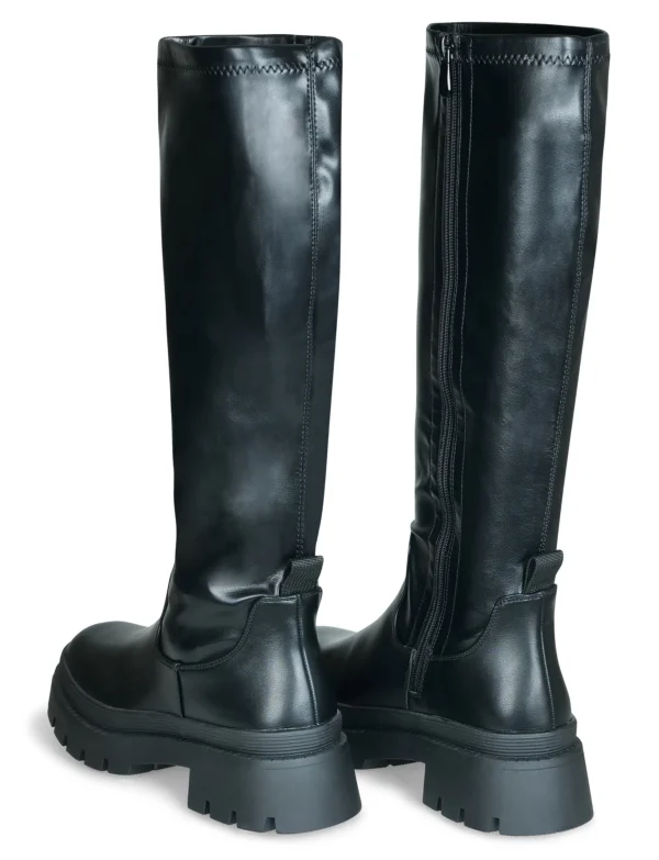 Hoge boot Jutta Zwart