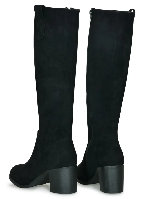 Hoge boot Kitty Zwart
