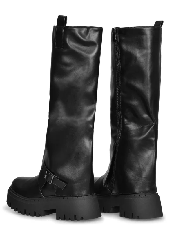 Hoge boot Mery Zwart