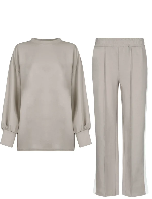 Huispak Stripe Taupe