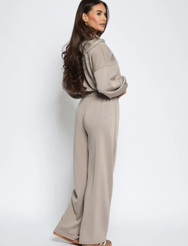 Huispak Zipper Taupe