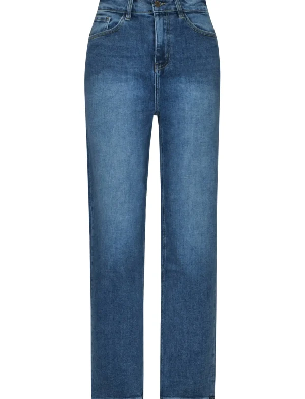 Jewelly | Wide leg jeans JW8078 Blauw