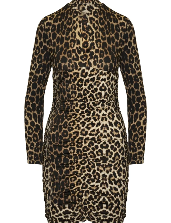 Jurk Jolene Panter Bruin
