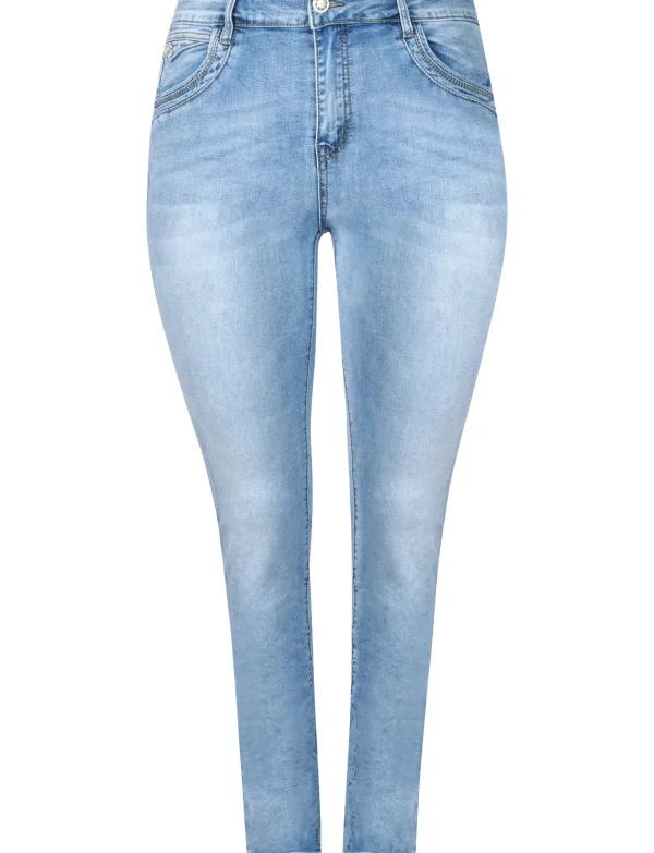 Karostar | Baggy Jeans K2529 Blauw
