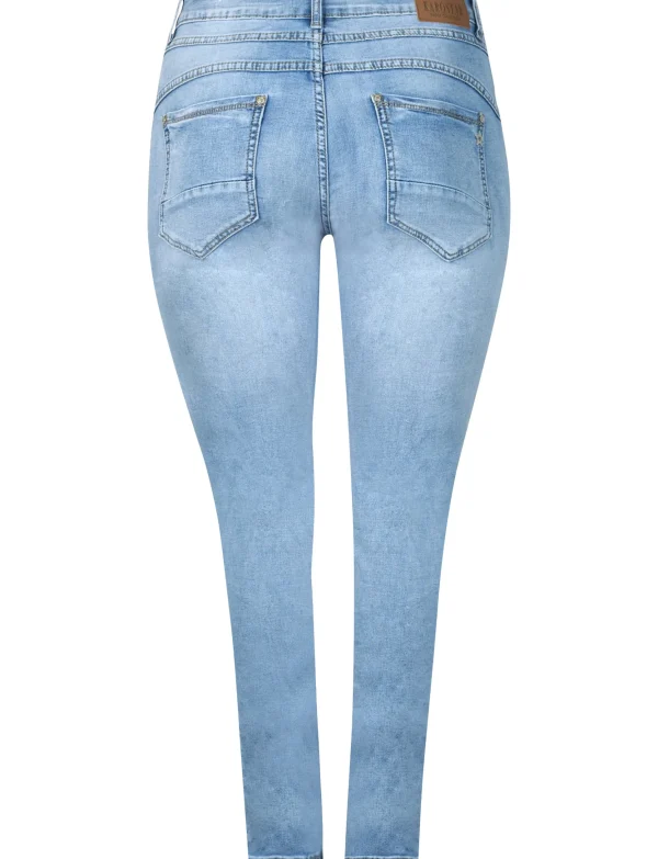 Karostar | Baggy Jeans K2529 Blauw