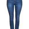 Karostar | Skinny jeans K8902 Donkerblauw