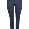 Karostar | Slim jeans K8213 Donkerblauw