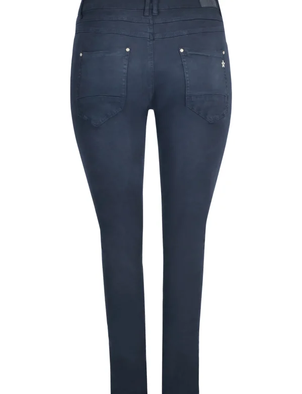 Karostar | Slim jeans K8213 Donkerblauw
