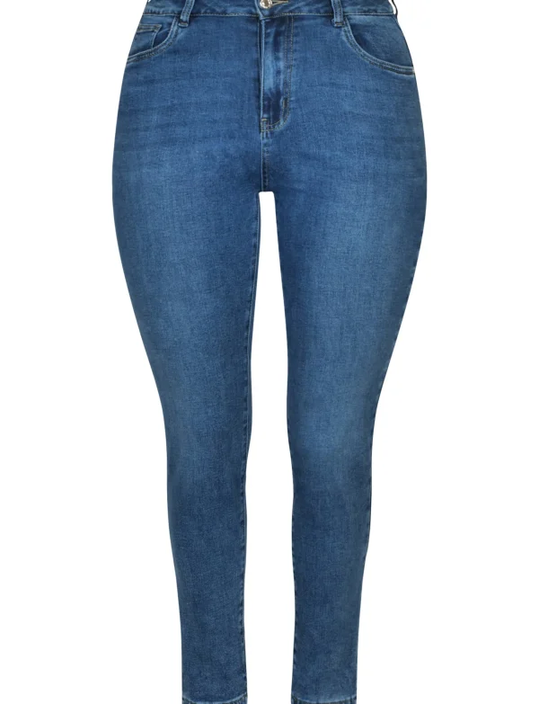 Kathy jeans | Mom jeans C023 Blauw