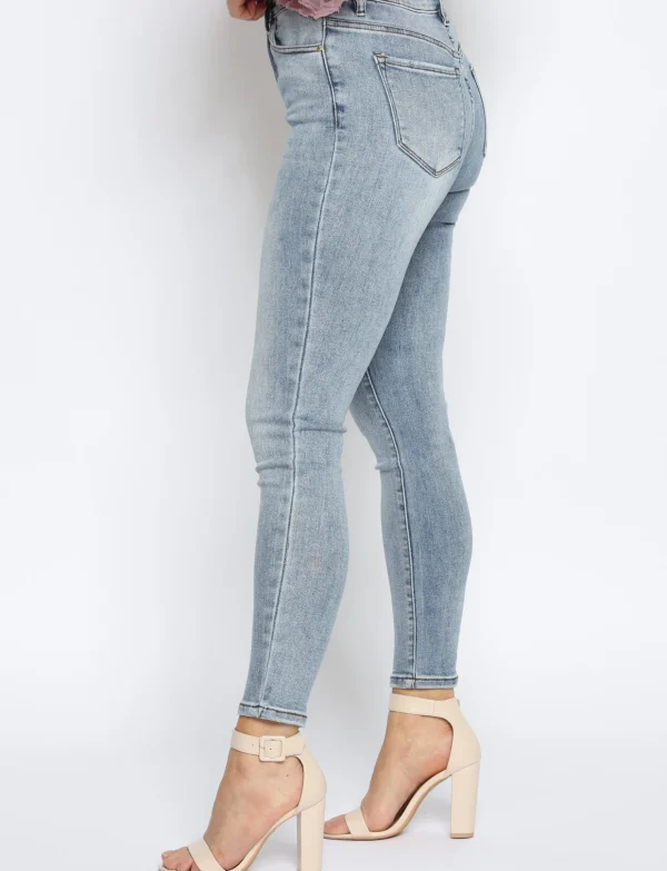 Laulia | Skinny jeans AP377-89 Blauw