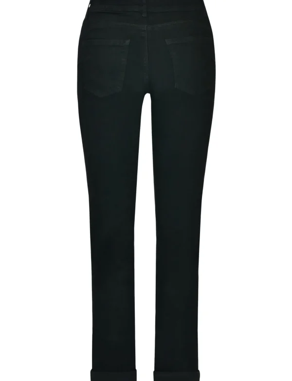 Maison Onado | Straight jeans H4008 Zwart