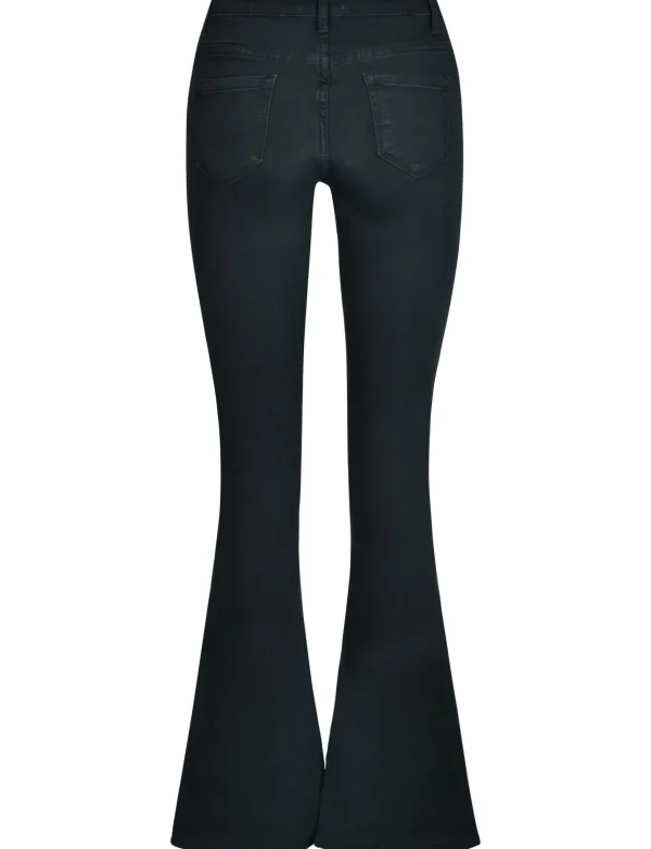 Nina Carter | Flared jeans P212-8 Zwart