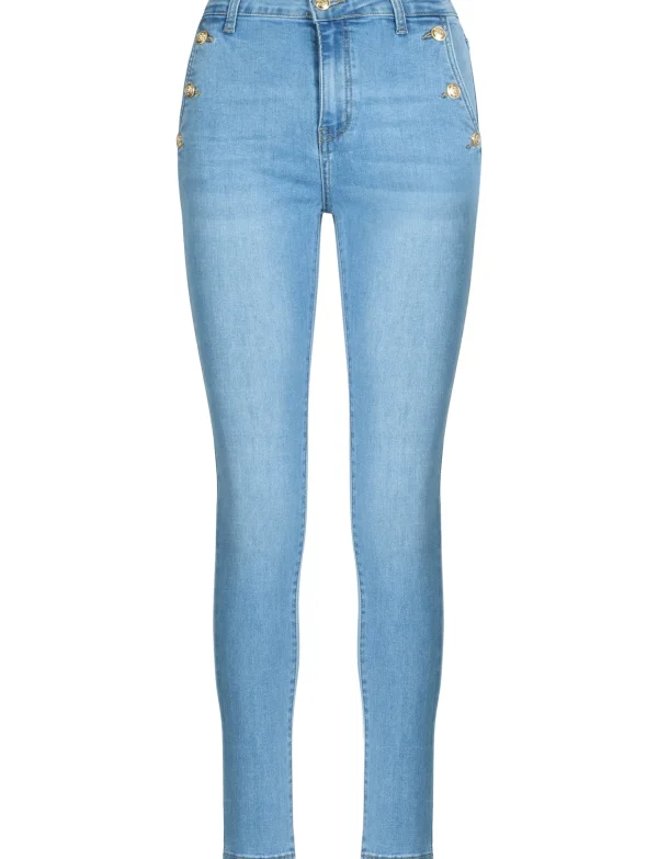 Nina Carter | Skinny jeans P217 Blauw